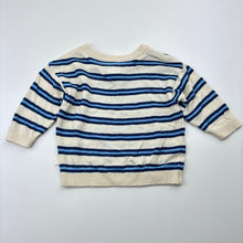 Load image into Gallery viewer, Unisex Target, viscose / cotton / linen knit lightweight sweater, EUC, size 000,