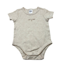 Load image into Gallery viewer, Unisex Anko, soft cotton bodysuit / romper, EUC, size 000,