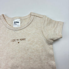 Load image into Gallery viewer, Unisex Anko, soft cotton bodysuit / romper, EUC, size 000,