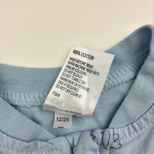 Load image into Gallery viewer, Unisex Anko, cotton zip coverall / romper, dogs, EUC, size 000,