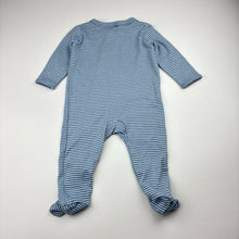 Load image into Gallery viewer, Unisex Anko, soft cotton zip coverall / romper, EUC, size 000,