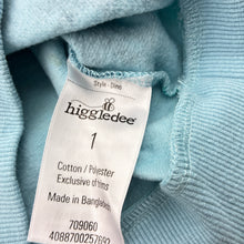 Load image into Gallery viewer, Boys Higgledee, fleece lined lightweight sweater / jumper, dinosaurs, FUC, size 1,