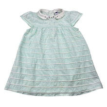Load image into Gallery viewer, Girls Janie &amp; Jack, cotton short-sleeve dress, light marks, FUC, size 2, L: 43cm