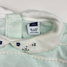 Load image into Gallery viewer, Girls Janie &amp; Jack, cotton short-sleeve dress, light marks, FUC, size 2, L: 43cm