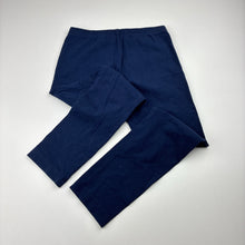 Load image into Gallery viewer, Girls Target, navy stretchy leggings, elasticated, GUC, size 6,