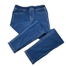 Load image into Gallery viewer, Girls Target, knit stretch denim leggings / jeggings, elasticated, EUC, size 12,