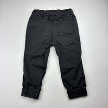 Load image into Gallery viewer, Boys Cotton On, lightweight cotton jogger pants, elasticated, GUC, size 2,
