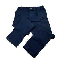 Load image into Gallery viewer, Boys The Children's Place, navy stretch cotton chino pants adjustable, EUC, size 5,