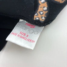 Load image into Gallery viewer, Girls Mango, stretchy leggings, bows, EUC, size 3,