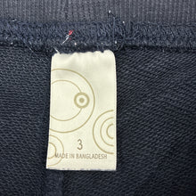 Load image into Gallery viewer, Unisex Target, navy cotton casual pants, elasticated, wash fade, FUC, size 3,