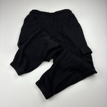 Load image into Gallery viewer, Unisex H&amp;M, fleece lined cargo track pants, elasticated, EUC, size 7,