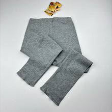 Load image into Gallery viewer, Girls Paw in Paw, grey ribbed leggings, elasticated, NEW, size 5,