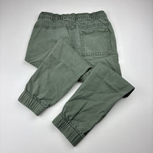 Load image into Gallery viewer, Boys Cotton On, khaki stretch cotton casual pants, elasticated, FUC, size 5,