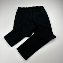 Load image into Gallery viewer, Boys Milkshake, black stretch cotton pants adjustable, EUC, size 4,