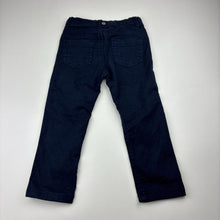Load image into Gallery viewer, Unisex navy, lightweight cotton pants adjustable, EUC, size 2,