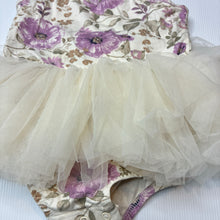 Load image into Gallery viewer, Girls Baby Baby, floral tutu romper, EUC, size 2,