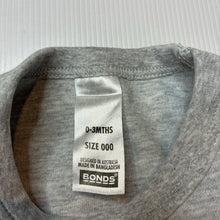 Load image into Gallery viewer, Unisex Bonds, grey Tech Sweats sweater / jumper, EUC, size 000,