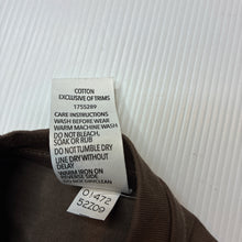 Load image into Gallery viewer, Unisex Dymples, lightweight cotton long sleeve t-shirt, EUC, size 000,