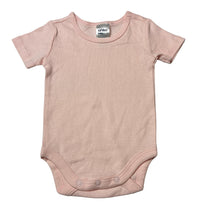 Load image into Gallery viewer, Girls Anko, pink cotton bodysuit / romper, EUC, size 000,