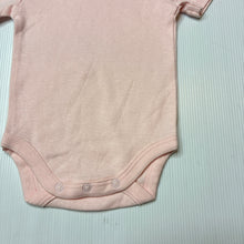 Load image into Gallery viewer, Girls Anko, pink cotton bodysuit / romper, EUC, size 000,