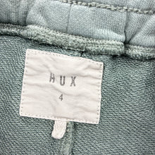 Load image into Gallery viewer, Unisex HUX, organic cotton shorts, elasticated, FUC, size 4,