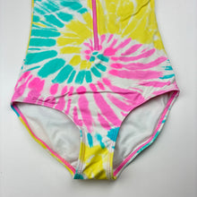 Load image into Gallery viewer, Girls tie dyed, swim one-piece, GUC, size 9,