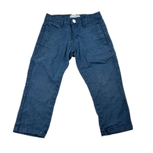 Load image into Gallery viewer, Boys Country Road, blue cotton pants, adjustable, wash fade, FUC, size 2,