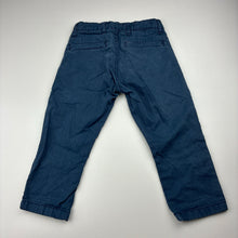 Load image into Gallery viewer, Boys Country Road, blue cotton pants, adjustable, wash fade, FUC, size 2,