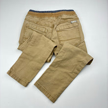 Load image into Gallery viewer, Boys Target, stretch cotton casual pants, elasticated, GUC, size 3,