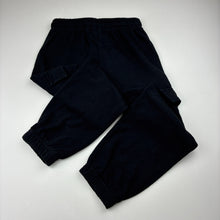 Load image into Gallery viewer, Girls Mango, black fleece lined cargo track pants, elasticated, FUC, size 6,