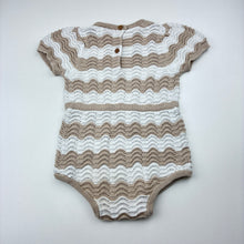 Load image into Gallery viewer, Girls Dymples, knitted cotton romper, EUC, size 1,