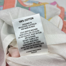 Load image into Gallery viewer, Girls Jack &amp; Milly, lined colourful cotton dress, EUC, size 0, L: