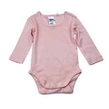 Load image into Gallery viewer, Girls Anko, pink cotton bodysuit / romper, EUC, size 000,