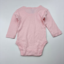 Load image into Gallery viewer, Girls Anko, pink cotton bodysuit / romper, EUC, size 000,