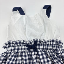Load image into Gallery viewer, Girls Country Road, spliced cotton summer top, EUC, size 000,