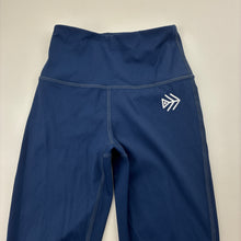Load image into Gallery viewer, Girls IMPI, navy bootcut leggings / tights, EUC, size 8,