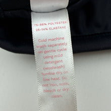 Load image into Gallery viewer, Girls SYLVIA P, black dance / gymnastics crop top, EUC, size 10,