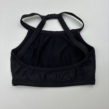 Load image into Gallery viewer, Girls SYLVIA P, black dance / gymnastics crop top, EUC, size 10,