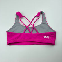 Load image into Gallery viewer, Girls IMPI, pink dance / gymnastics crop top, EUC, size 10,