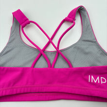 Load image into Gallery viewer, Girls IMPI, pink dance / gymnastics crop top, EUC, size 10,