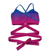 Load image into Gallery viewer, Girls SYLVIA P, dance / gymnastics crop top, EUC, size 12,
