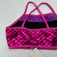 Load image into Gallery viewer, Girls iEFiEL, metallic crop top, sequins, NEW, size 9-10,