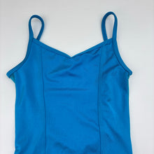 Load image into Gallery viewer, Girls Claudia Dean, blue ballet / dance leotard, EUC, size 6-7,