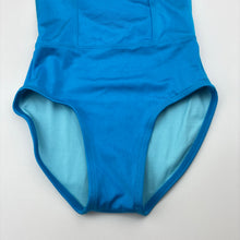 Load image into Gallery viewer, Girls Claudia Dean, blue ballet / dance leotard, EUC, size 6-7,
