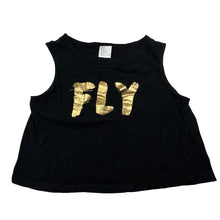Load image into Gallery viewer, Girls Flo, cotton cropped dance top, FUC, size 12,