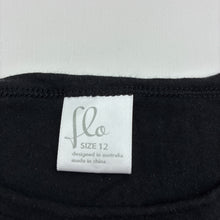 Load image into Gallery viewer, Girls Flo, cotton cropped dance top, FUC, size 12,