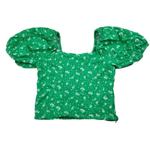 Load image into Gallery viewer, Girls Seed, floral linen / viscose top, GUC, size 10,
