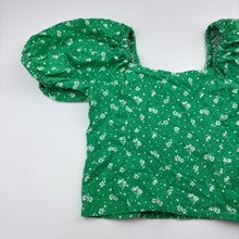 Load image into Gallery viewer, Girls Seed, floral linen / viscose top, GUC, size 10,