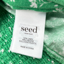 Load image into Gallery viewer, Girls Seed, floral linen / viscose top, GUC, size 10,