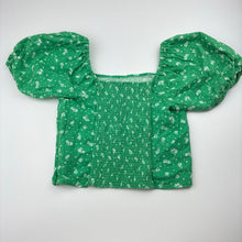 Load image into Gallery viewer, Girls Seed, floral linen / viscose top, GUC, size 10,